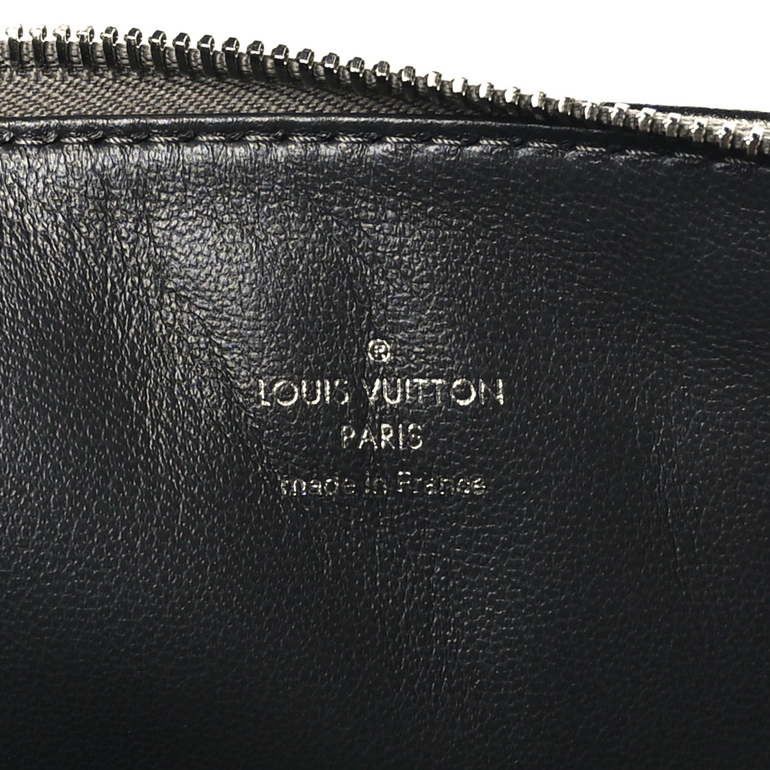 Louis Vuitton Lambskin Embossed Monogram Coussin PM Anthracite 6 of 8