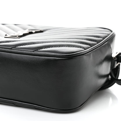 Saint Laurent Calfskin Matelasse Monogram Lou Camera Bag Black 10 of 10