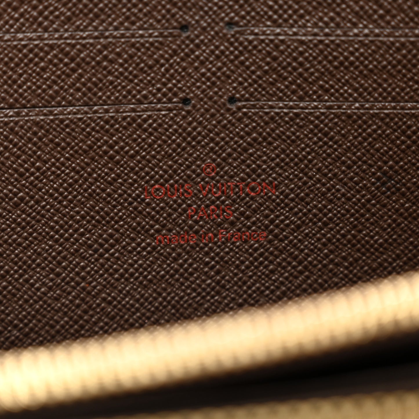 Damier Ebene Zippy Wallet