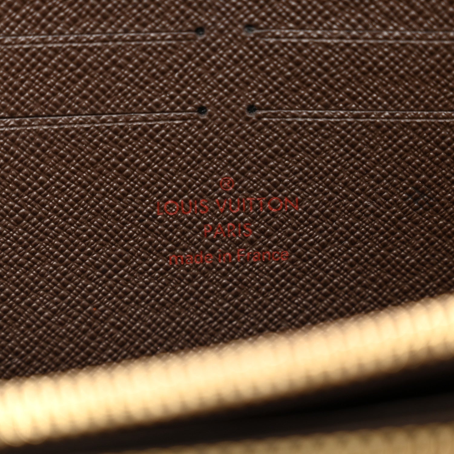 Louis Vuitton Damier Ebene Zippy Wallet 6 of 6
