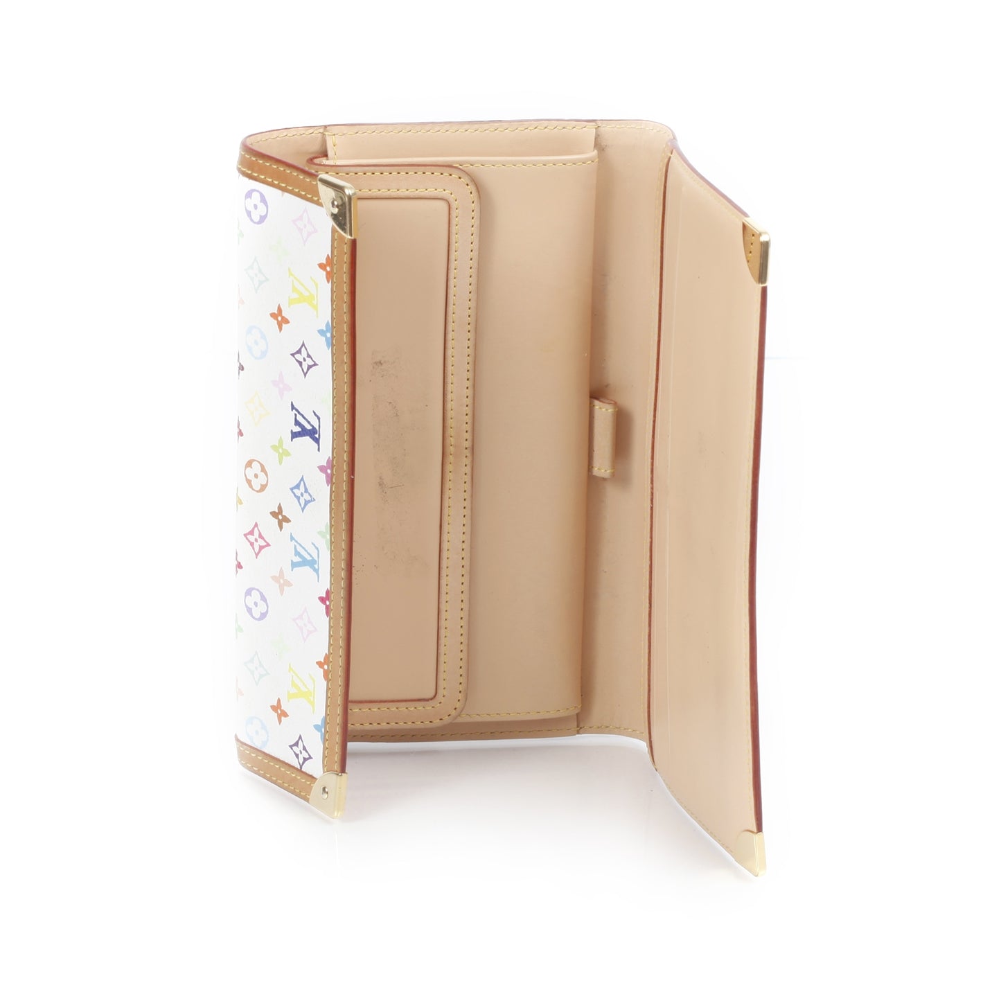 Monogram Multicolor Porte Tresor International Wallet White