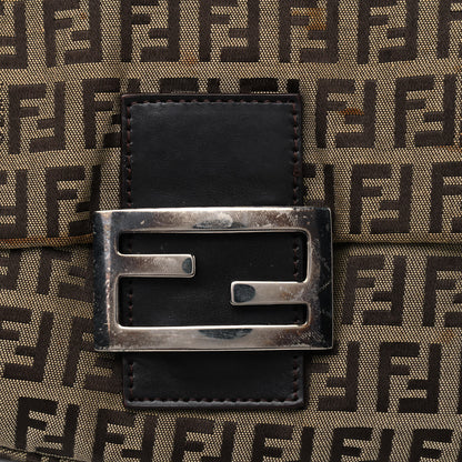Fendi Zucchino Mini Mama Baguette Tobacco 10 of 18