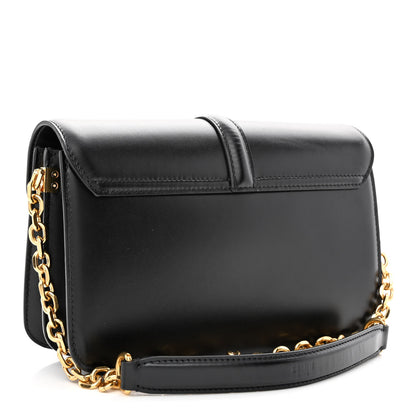 Celine Satinated Calfskin 16 Chain Bag Black 3 of 11