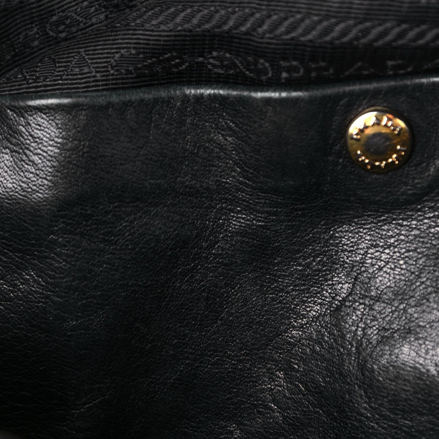 Prada Soft Calfskin Hobo Black 14 of 21