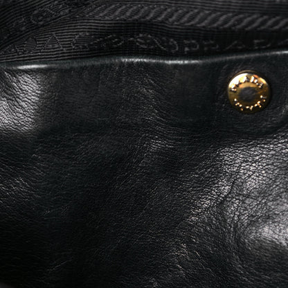 Prada Soft Calfskin Hobo Black 14 of 21