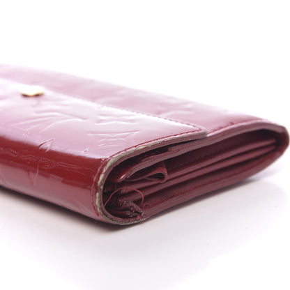 Louis Vuitton Vernis Sarah Wallet Pomme D'Amour 10 of 18
