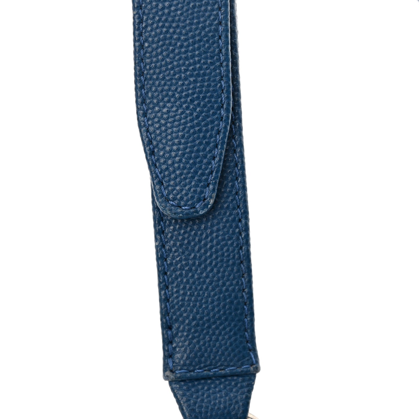 Caviar Quilted Medium Boy Flap Blue