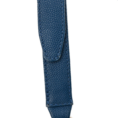 Chanel Caviar Quilted Medium Boy Flap Blue 14 of 14