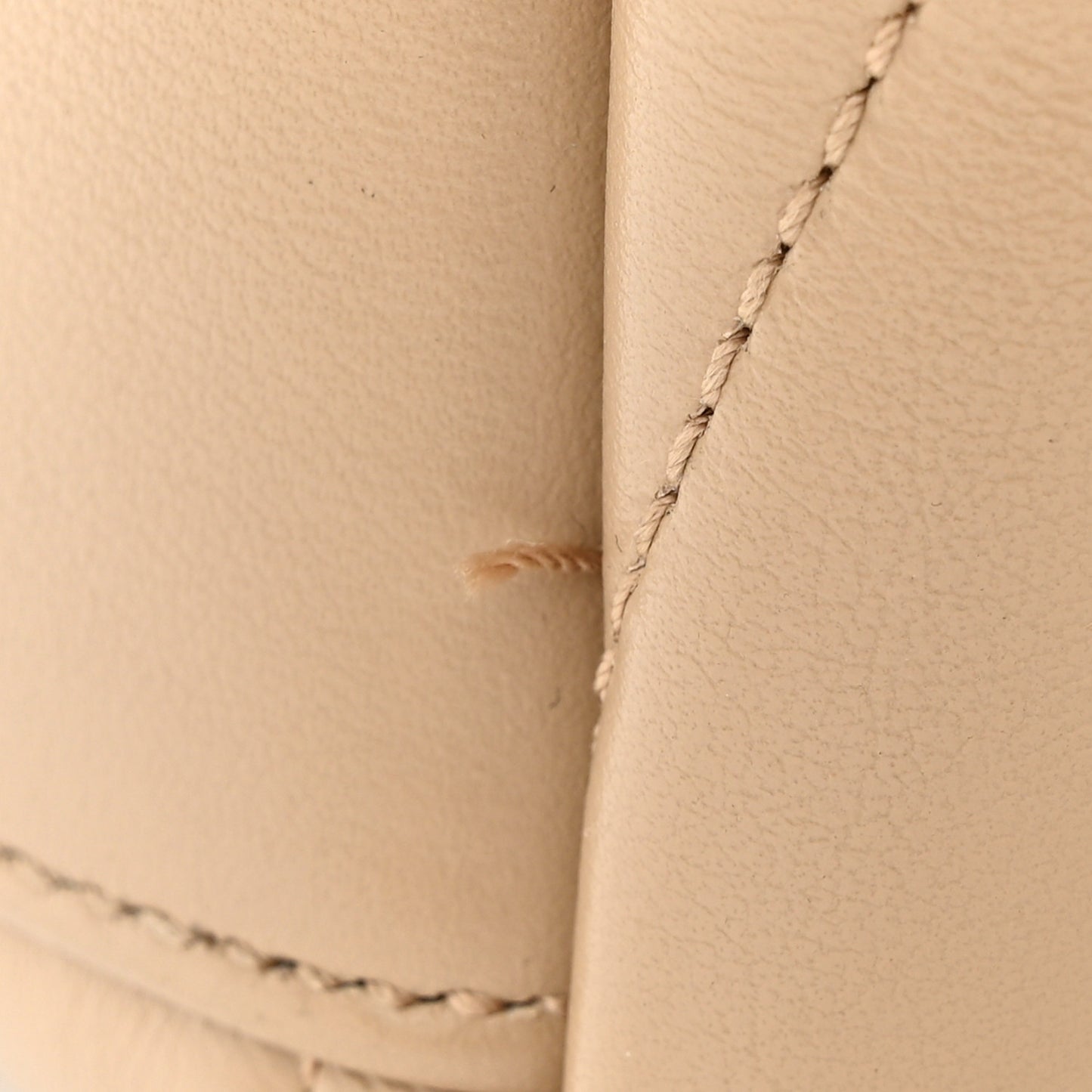 Calfskin Y Quilted Monogram Medium Loulou Chain Satchel Dark Beige