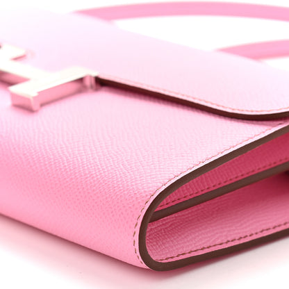 Hermes Epsom Constance Wallet To Go 5P Pink 8 of 8