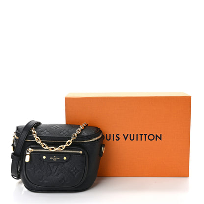 Louis Vuitton Empreinte Mini Bumbag Black 10 of 10
