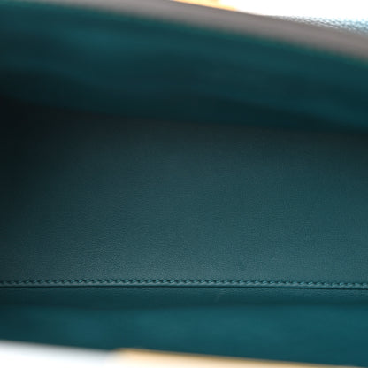 Hermes Togo Swift 29 24/24 Vert Bosphore Bleu Brume Vert Jade 5 of 13