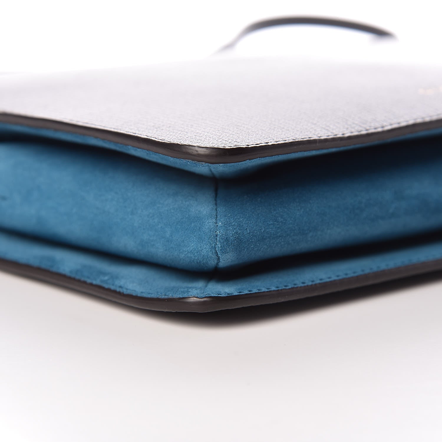 Givenchy Goatskin Suede Cross 3 Crossbody Bag Grey Blue 5 of 11