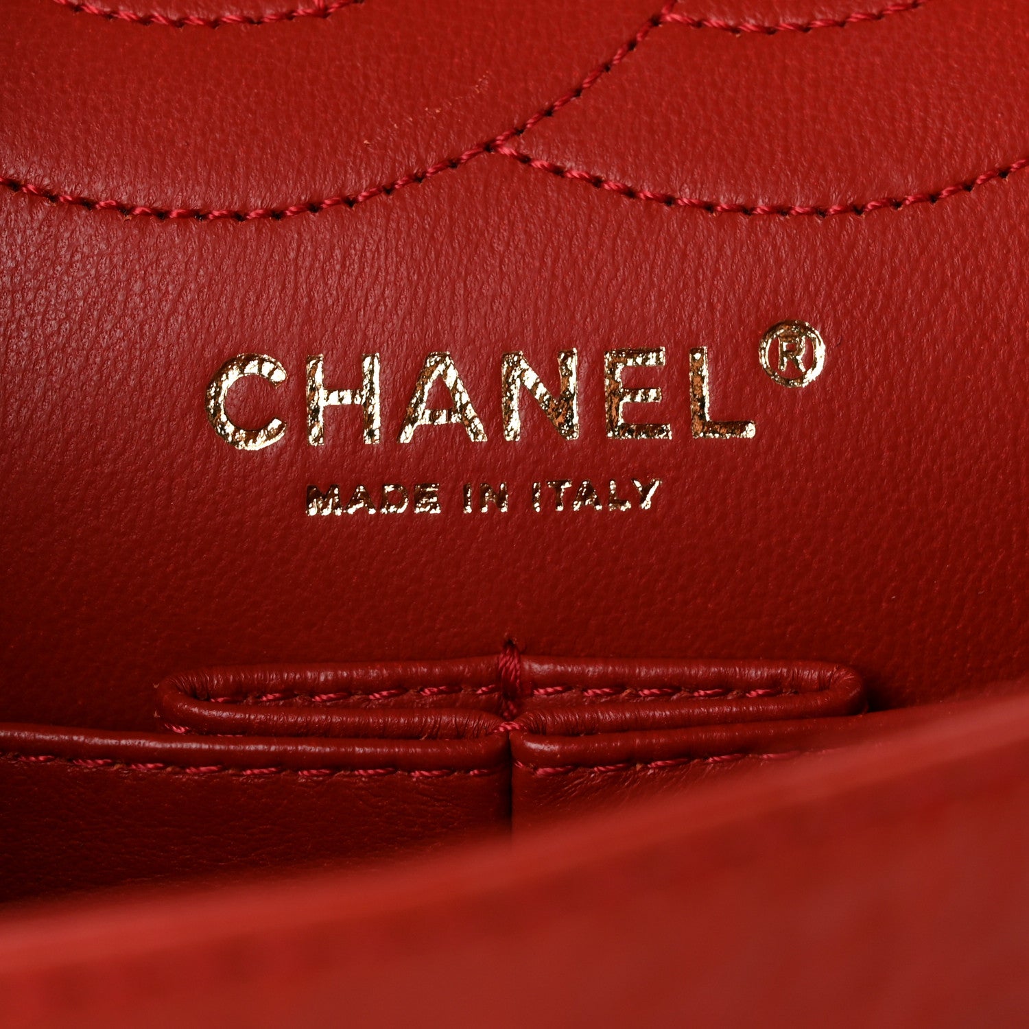 Chanel Aged Calfskin Quilted 2.55 Reissue 226 Flap Red 6 of 10