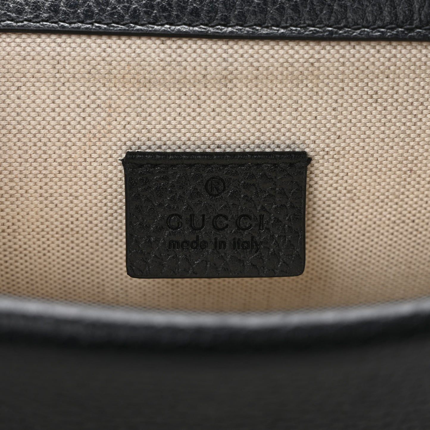 Calfskin Mini Dionysus Shoulder Bag Black