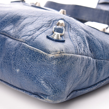 Balenciaga Agneau Giant 12 Silver Hardware Town Bleu Cobalt Bleu Electric 12 of 13