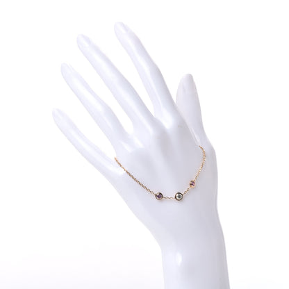 Cartier 18K Pink Gold Diamond Pink Sapphire D'Amour Bracelet 2 of 8