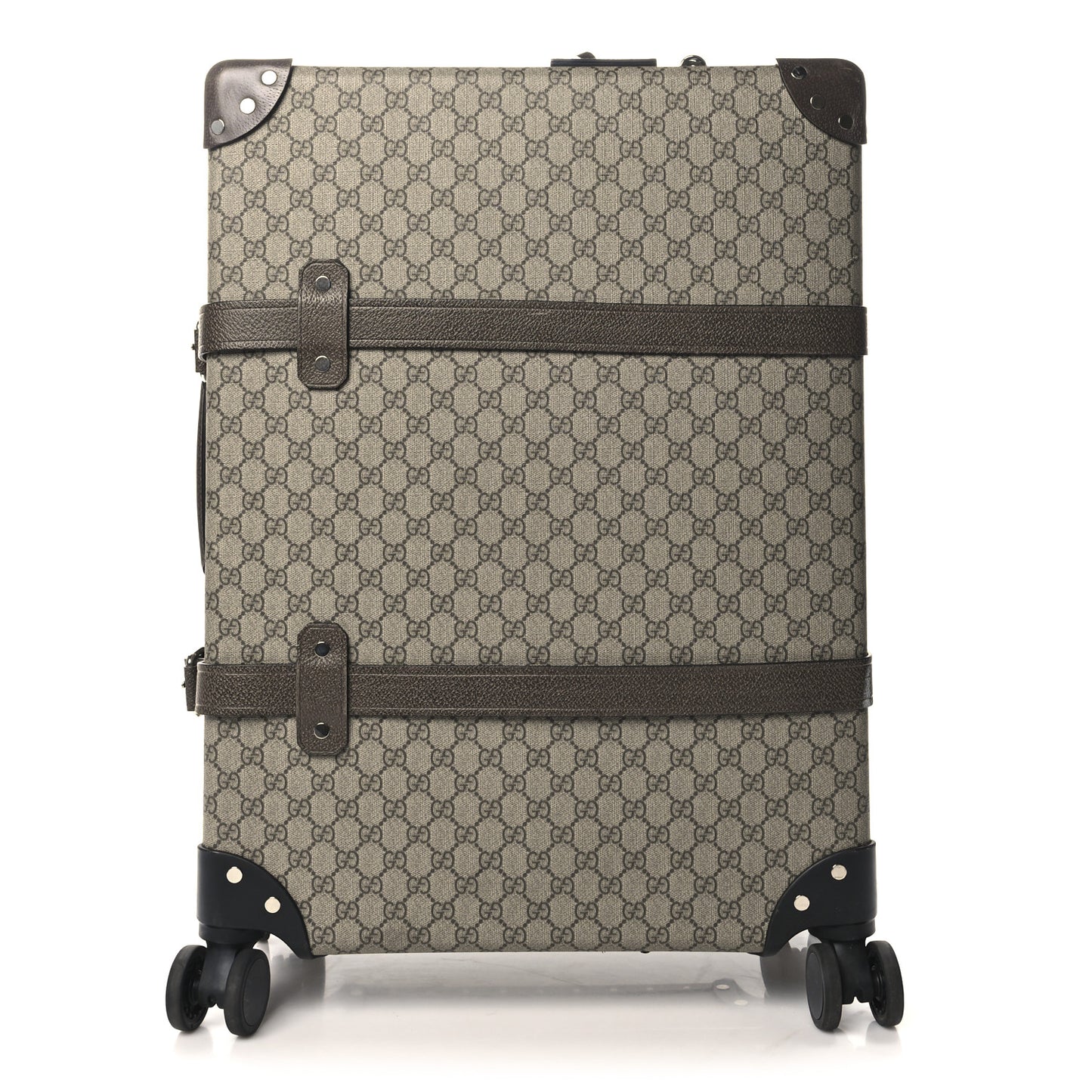 Supreme Monogram Globe-Trotter Carry-On Brown
