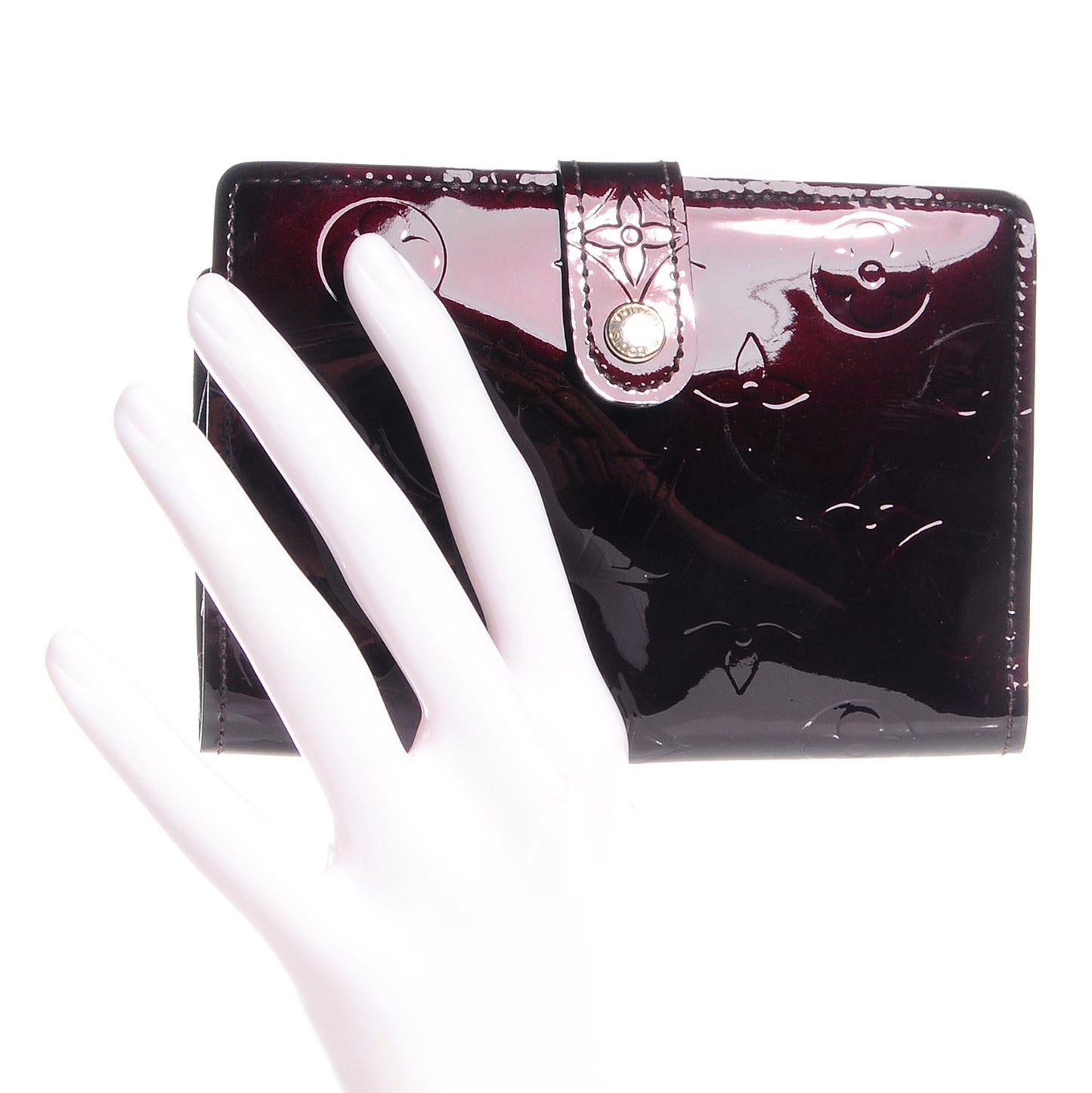 Vernis French Purse Wallet Amarante