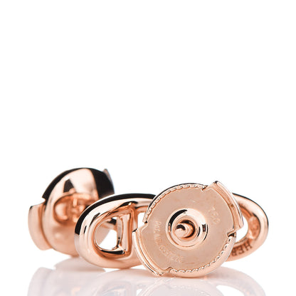 Hermes 18K Rose Gold TPM Farandole Stud Earrings 4 of 4