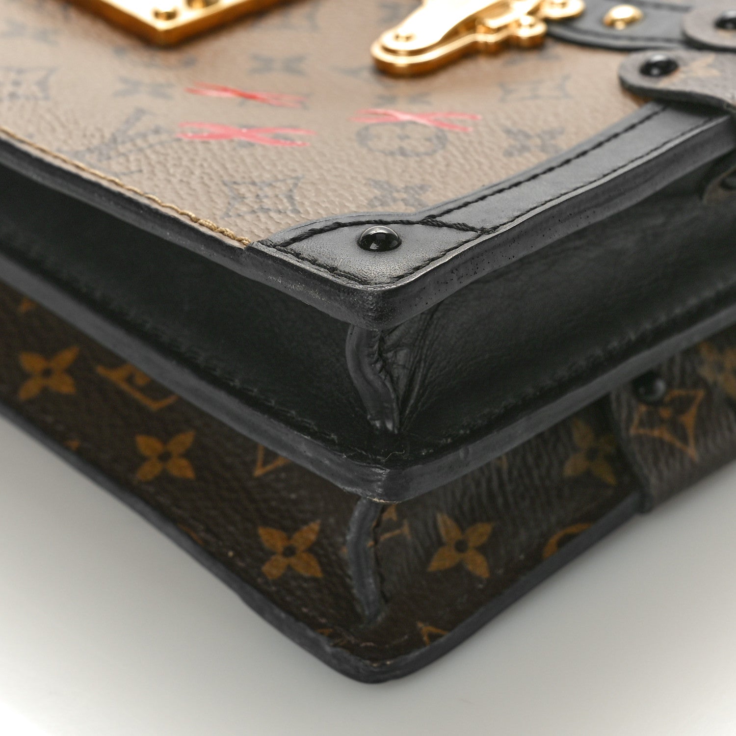 Louis Vuitton Reverse Monogram Trunk Clutch 9 of 10