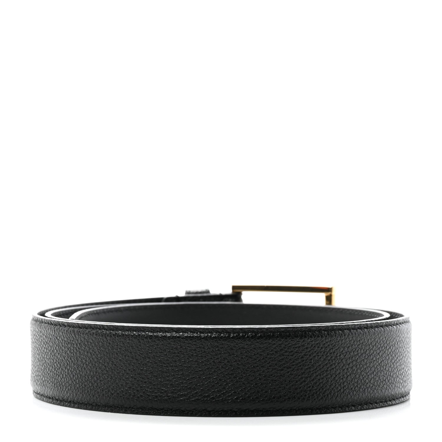 Louis Vuitton Calfskin Saint Germain 25mm Belt 100 40 Black 2 of 6