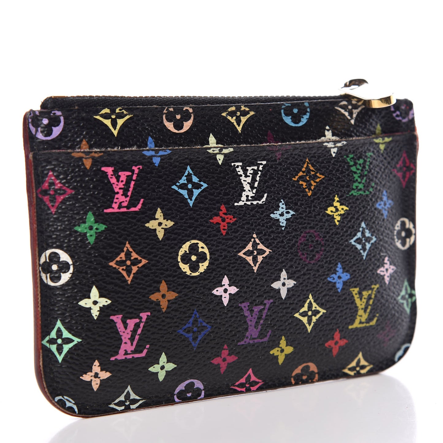 Monogram Multicolor Key Pouch Black Grenade