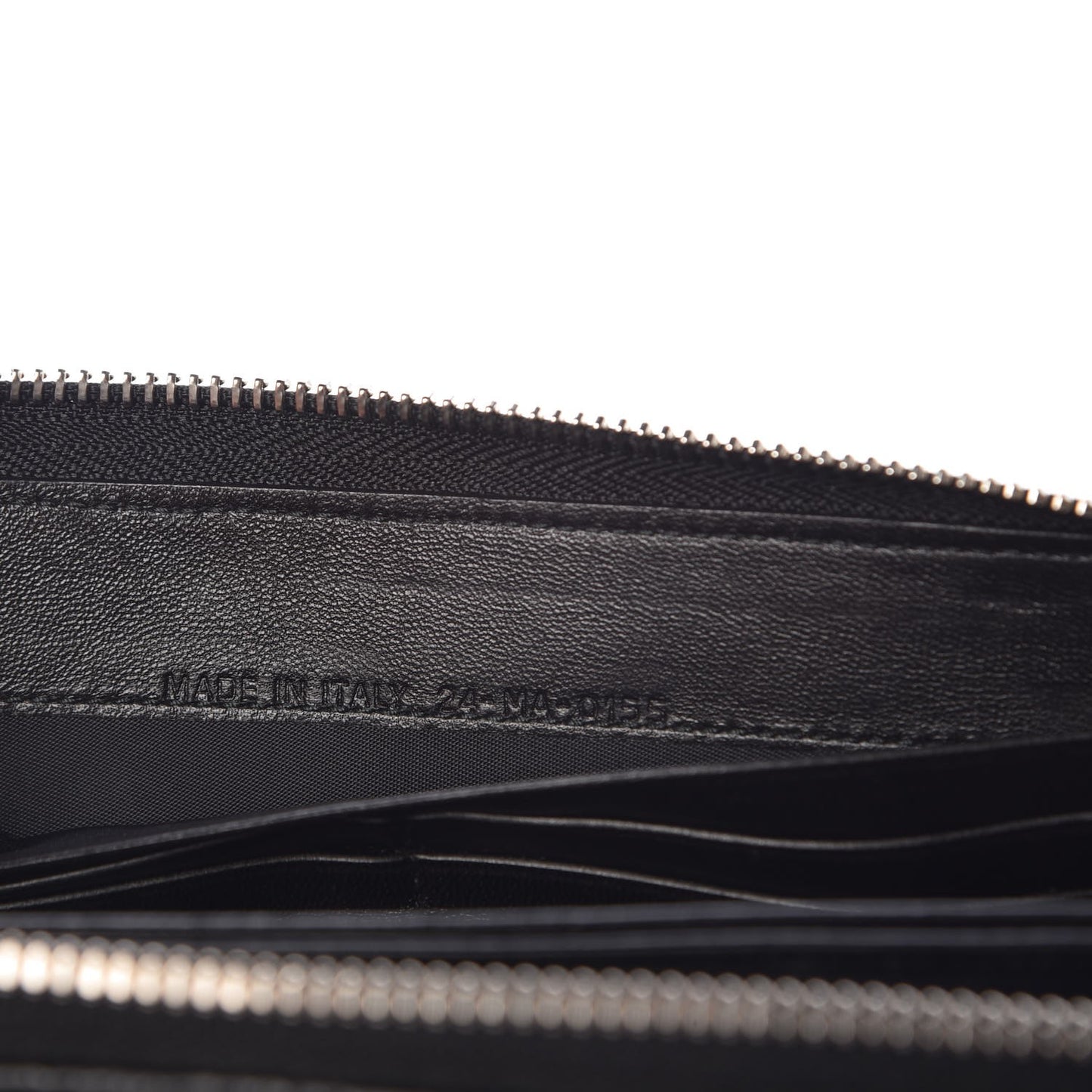 Lambskin Cannage Voyageur Wallet Black