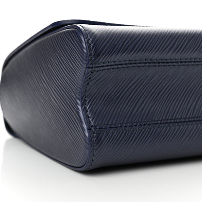 Louis Vuitton Epi Twist Shoulder Bag MM Indigo 9 of 10