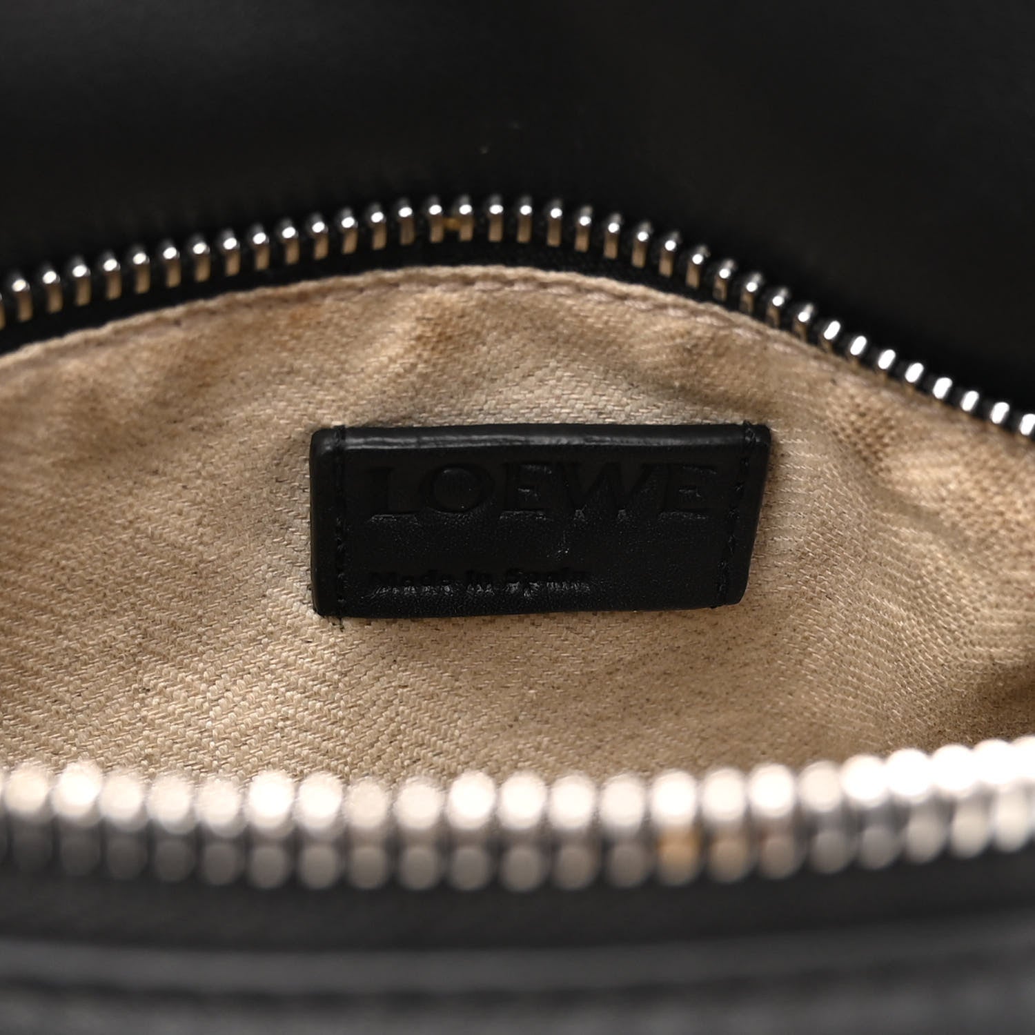 Loewe Calfskin Small Puzzle Bag Black 6 of 9