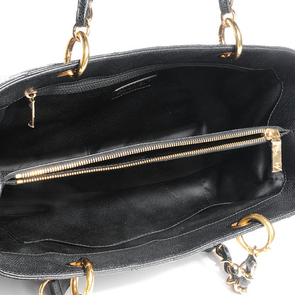 Chanel Caviar Quilted Grand Shopping Tote GST Black 7 of 7