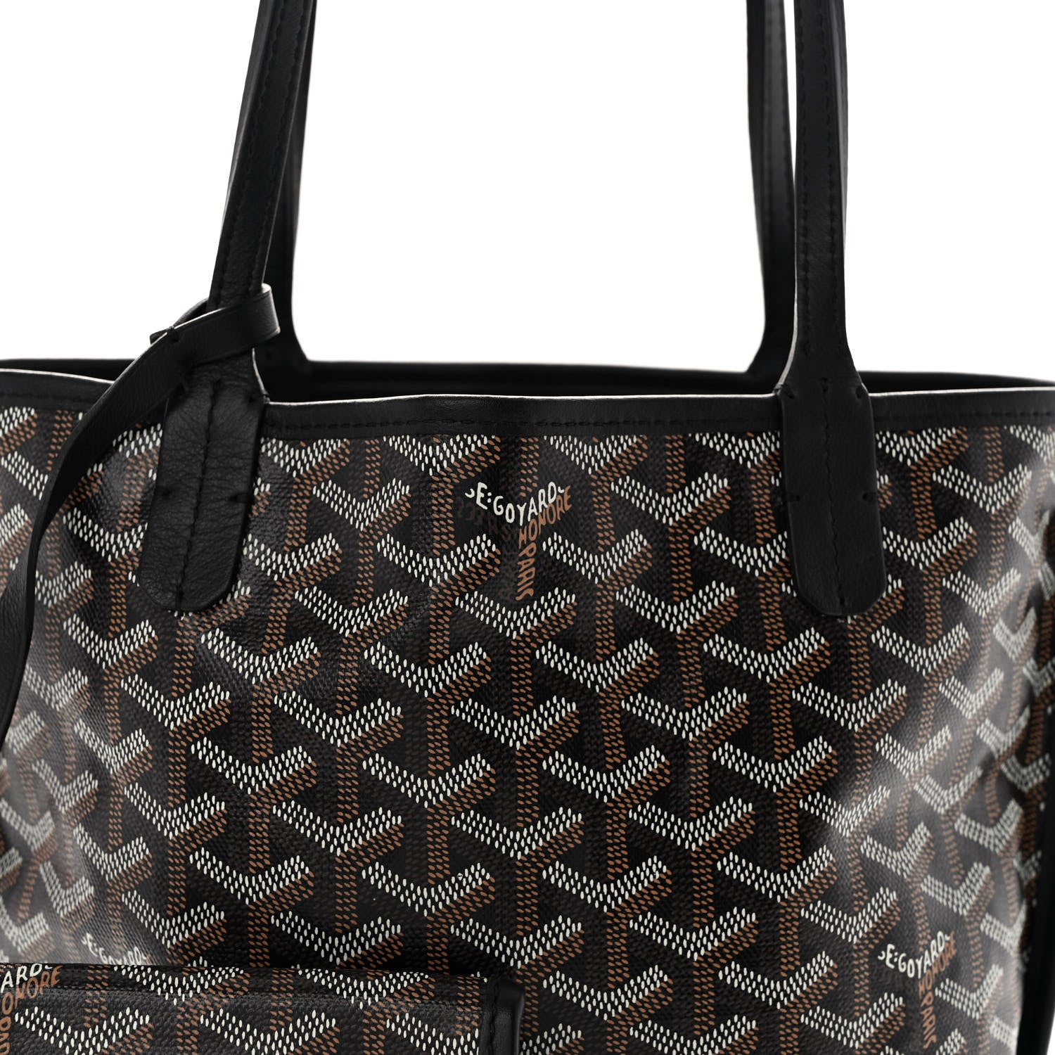 Goyard Goyardine Reversible Mini Anjou Black 12 of 17
