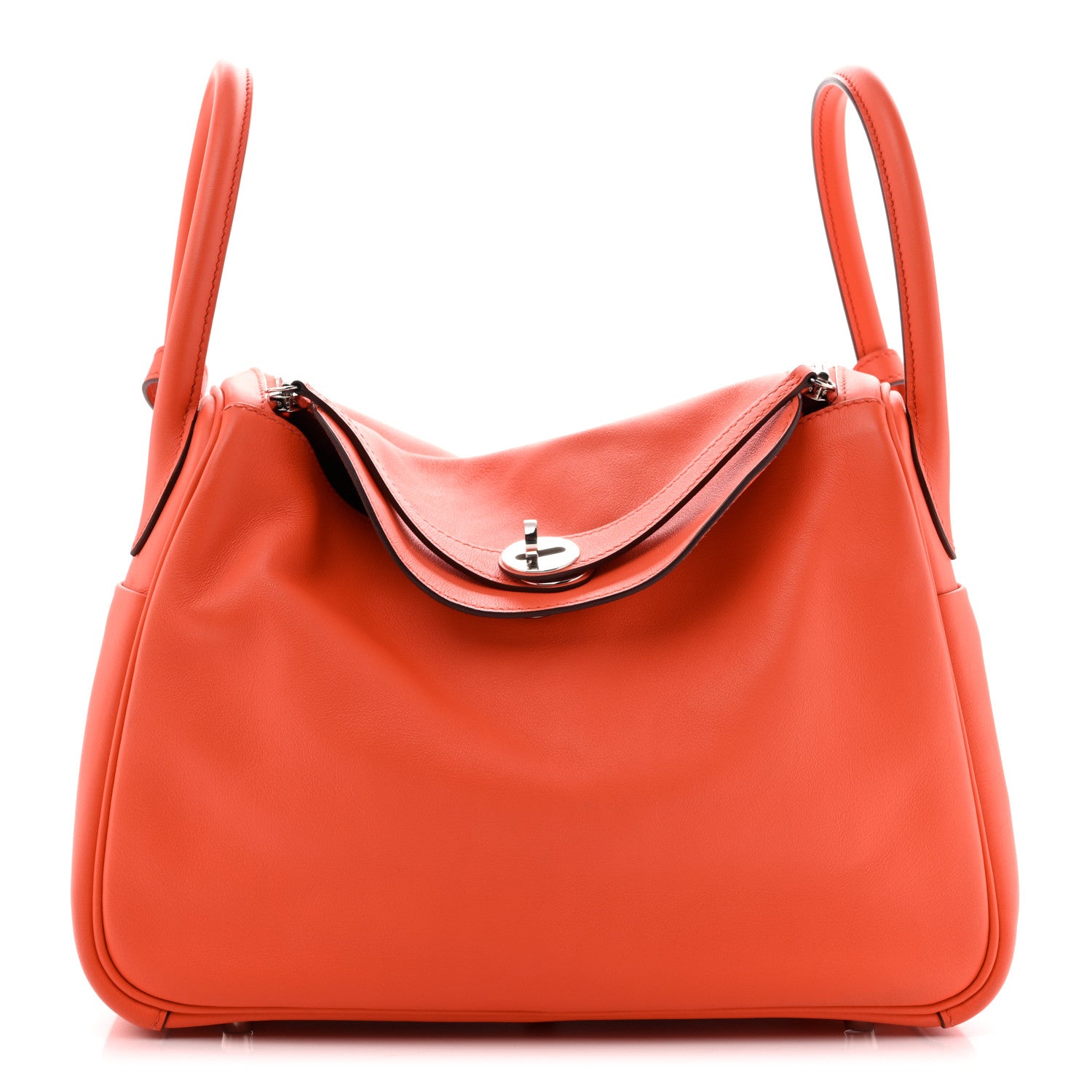 Hermes Swift Lindy 30 Orange Poppy 1 of 12