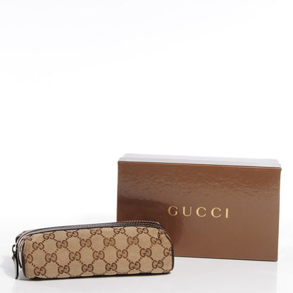 Gucci Monogram Small Balthus Cosmetic Case Dark Brown 5 of 8