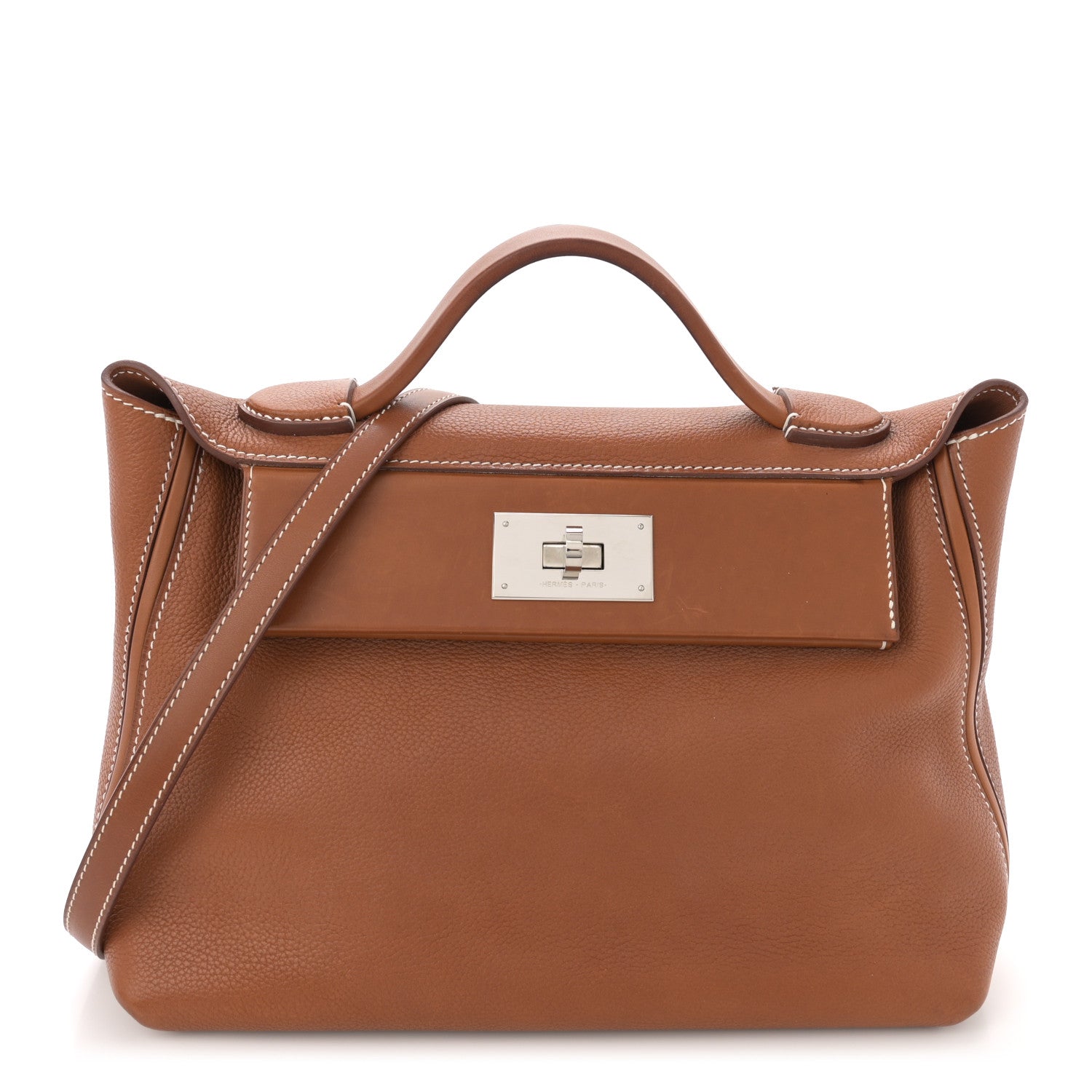 Hermes Barenia Faubourg 24/24 29 Fauve 1 of 16