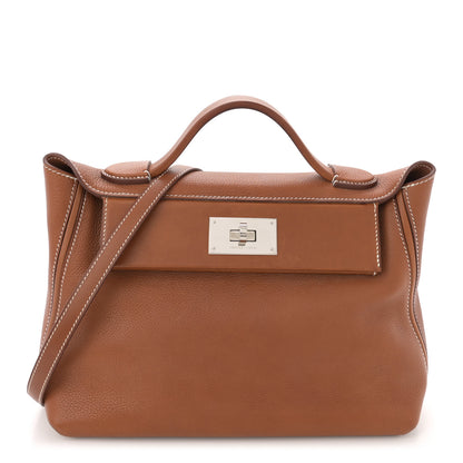 Hermes Barenia Faubourg 24/24 29 Fauve 1 of 16