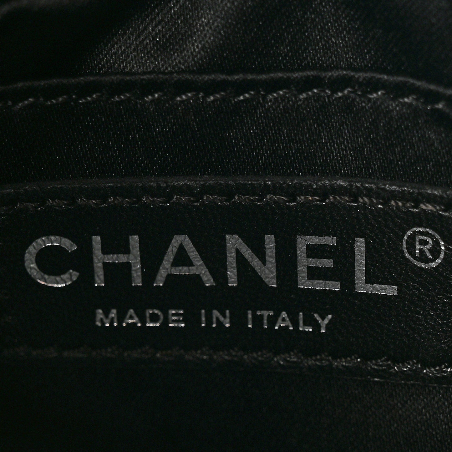 Lambskin Quilted Mini Chanel 3 Flap Black