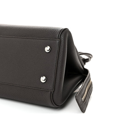 Loewe Grained Calfskin Medium Madrid Bag  Dark Ebony 9 of 9