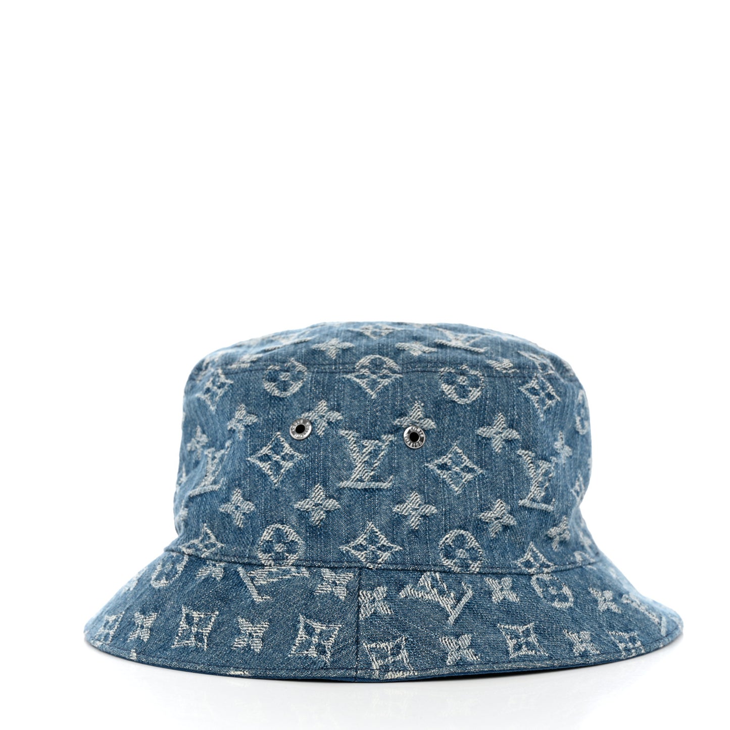Monogram Denim Transformable Bob Bucket Hat 58 Blue