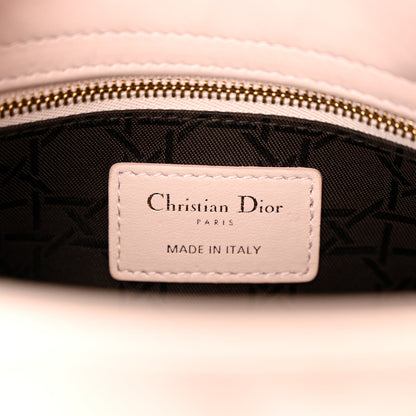 Christian Dior Lambskin Cannage Small My ABCDior Lady Dior Light Pink 6 of 10