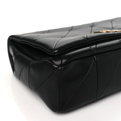 Saint Laurent Lambskin Patchwork Monogram Large Jamie Black 9 of 10