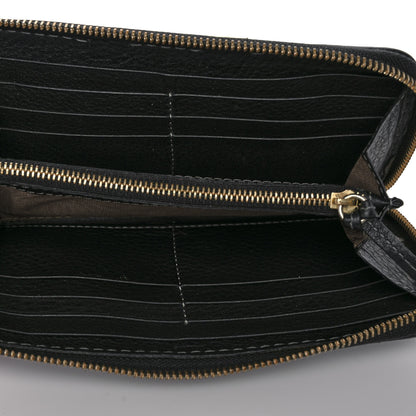 Chloe Grained Calfskin Marcie Long Zip Around Wallet Black 5 of 11