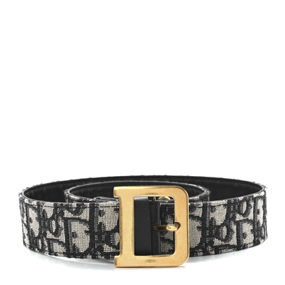Christian Dior Oblique Diorquake Belt 75 Blue Multi 1 of 5