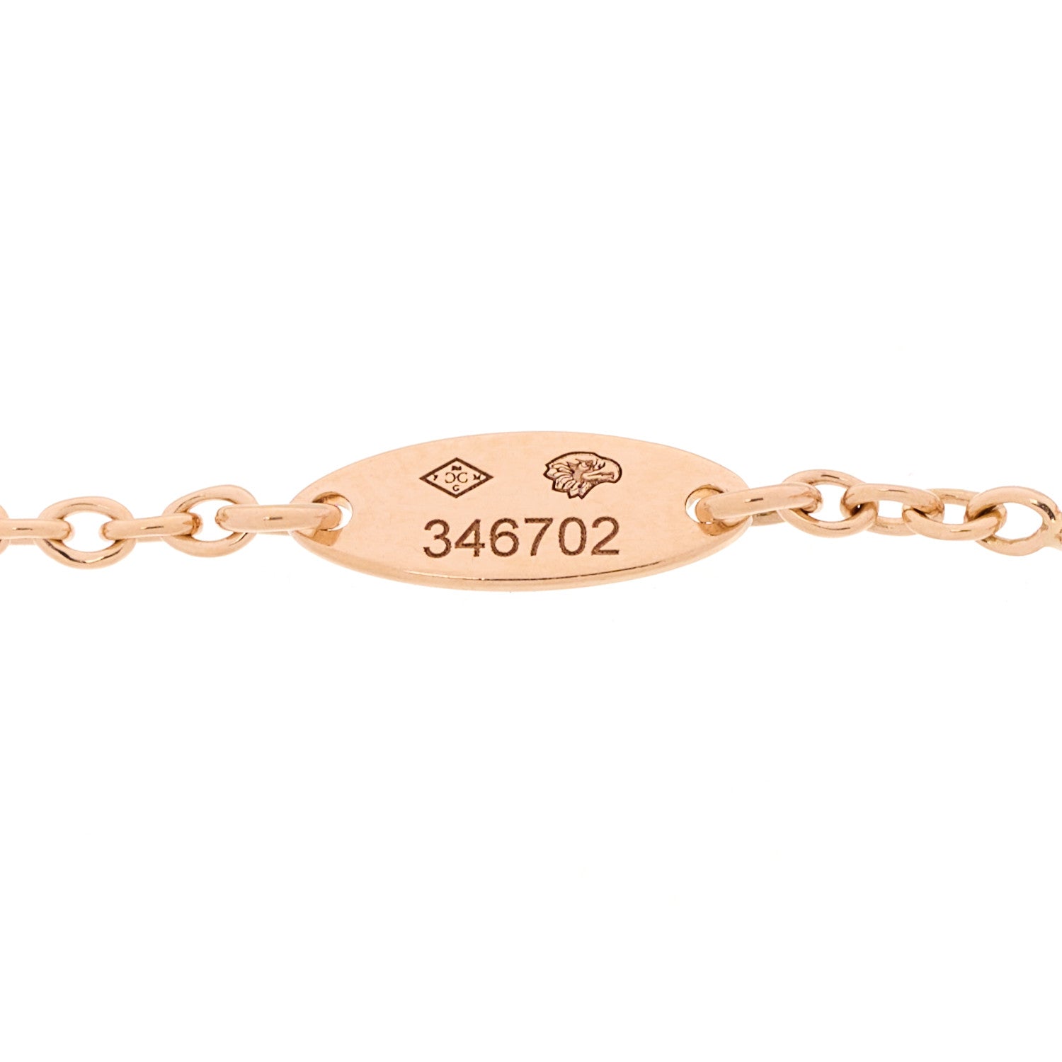 Christian Dior 18K Yellow Rose Gold Diamond Multi Gemstone Rose Des Vents 5 Charm Bracelet 6 of 7