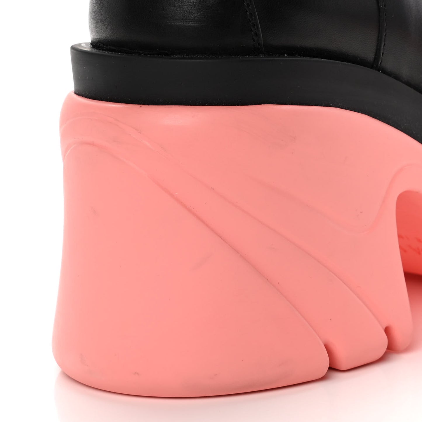 Calfskin The Flash Chelsea Boots 36.5 Black Flamingo