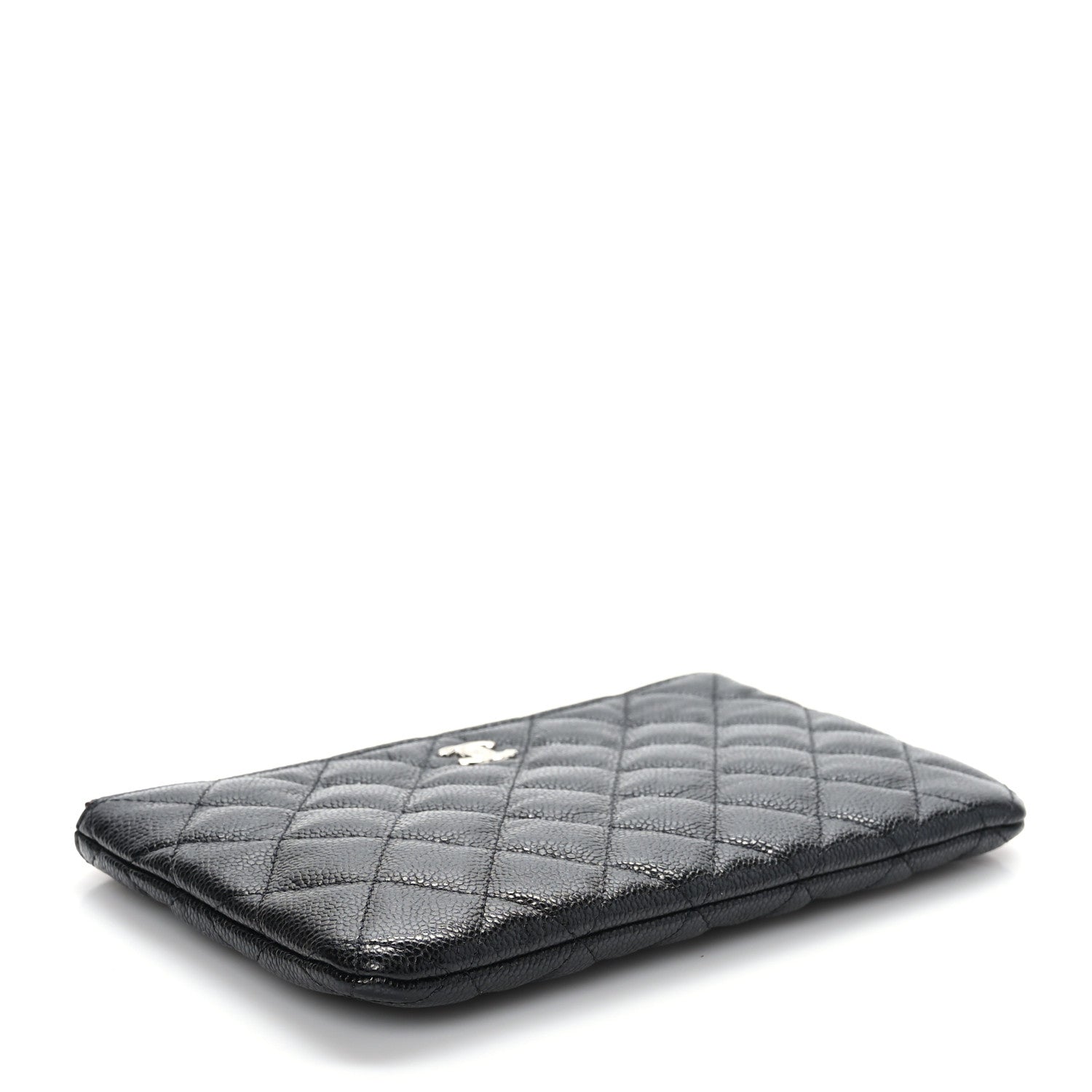 Chanel Caviar Quilted Cosmetic Case Black 4 of 9