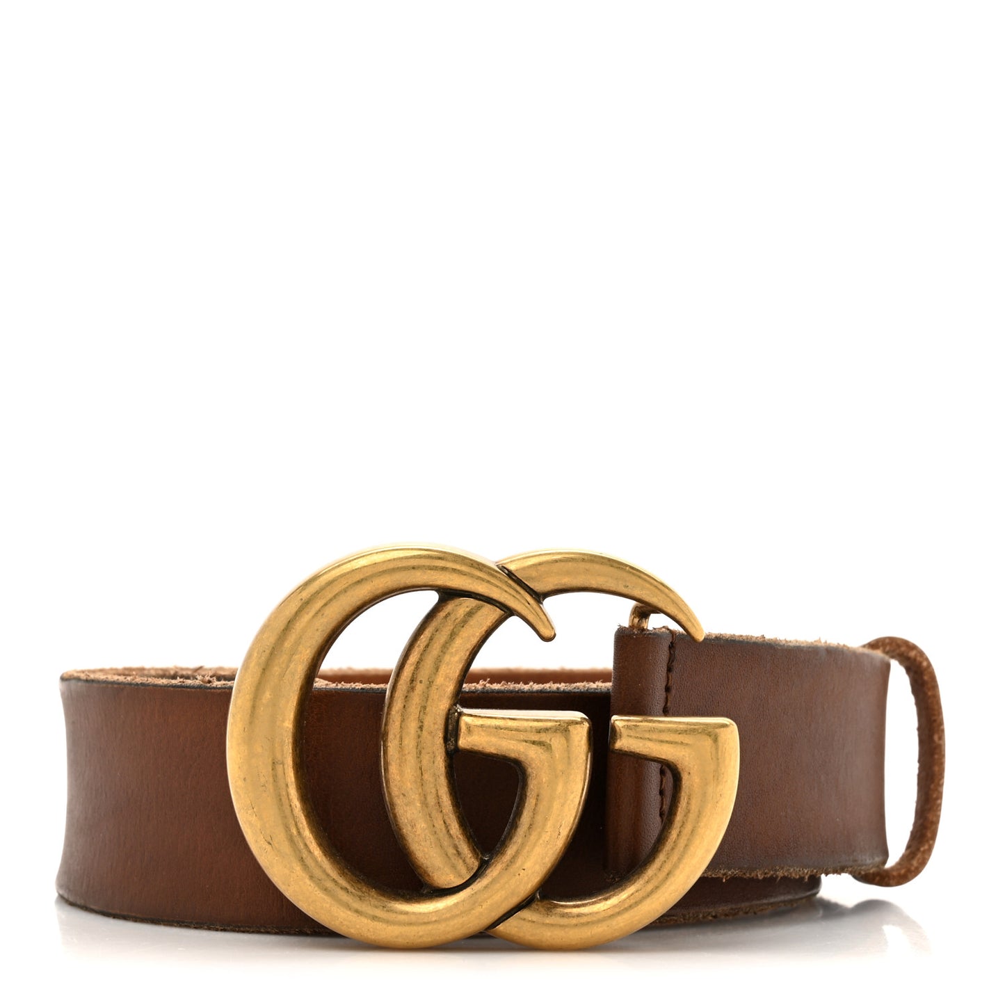 Faded Calfskin Double G 40mm Belt 100 40 Cuir