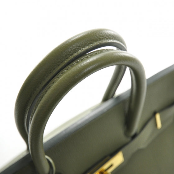 Hermes Togo Leather Birkin 35 Vert Olive 5 of 13
