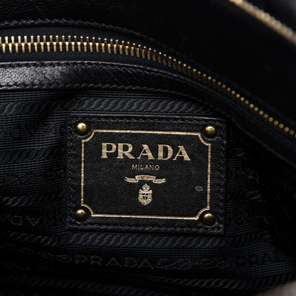 Prada Nappa Gaufre Tote Black 8 of 11
