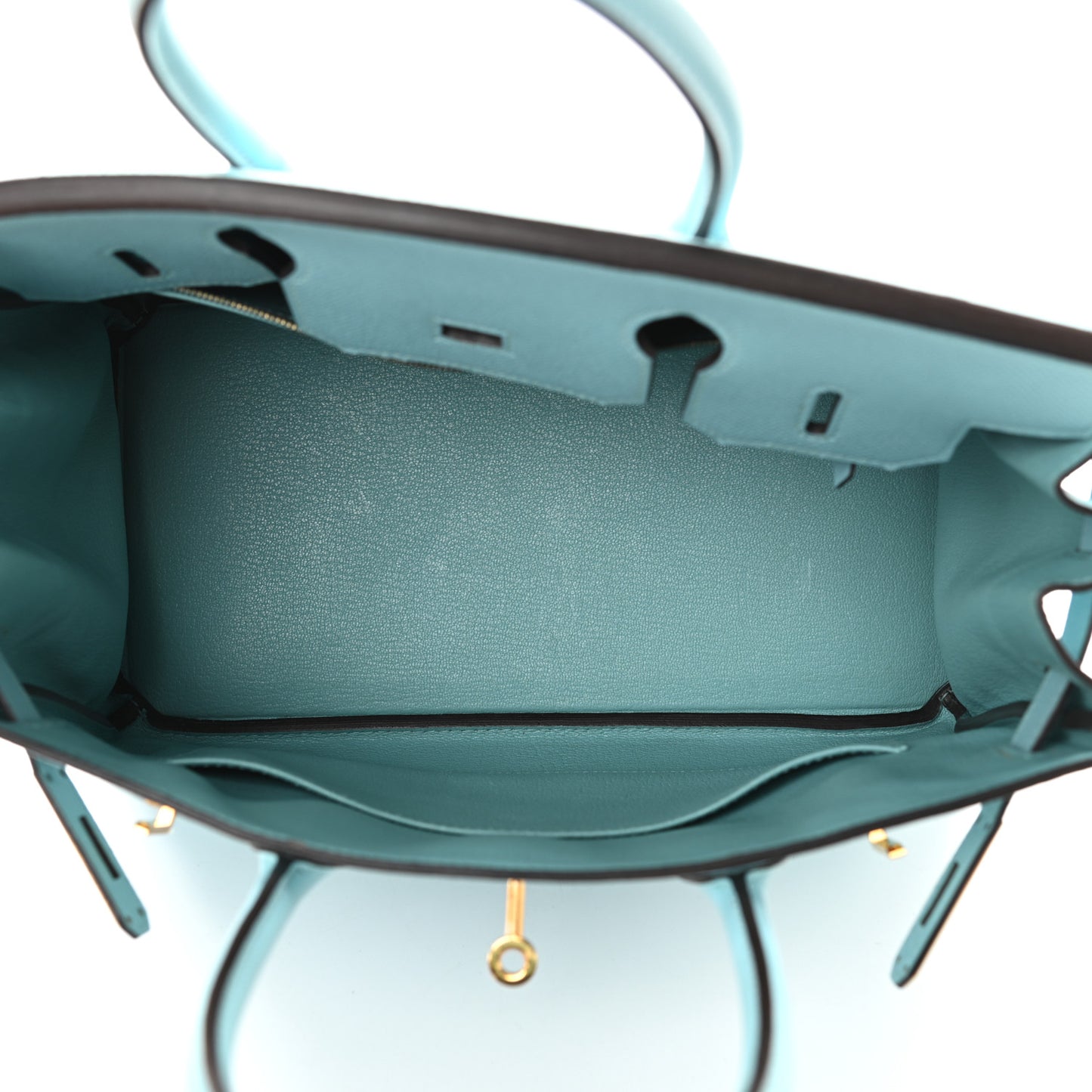 Epsom Birkin 30 Bleu Atoll